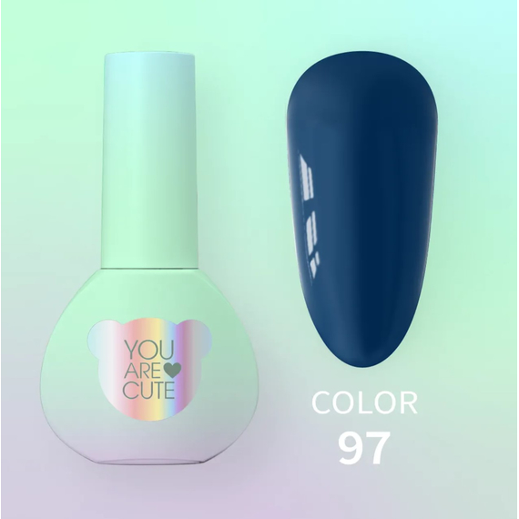 Gel nail polish YouAreCute Color No. 097, 5 ml