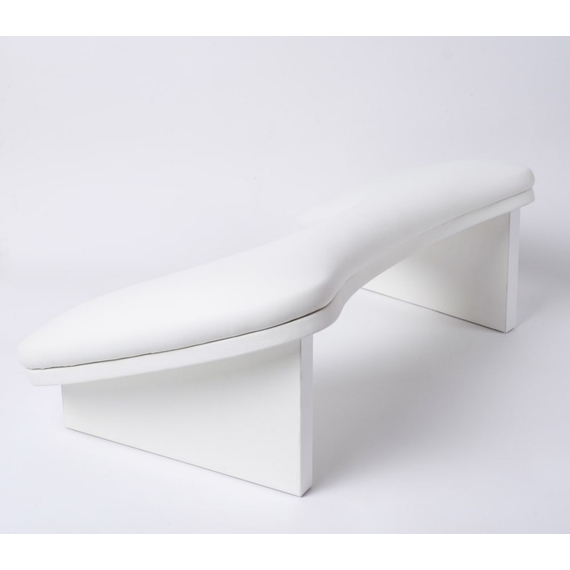 Підлокітник для манікюру Фігурний Light White, білий