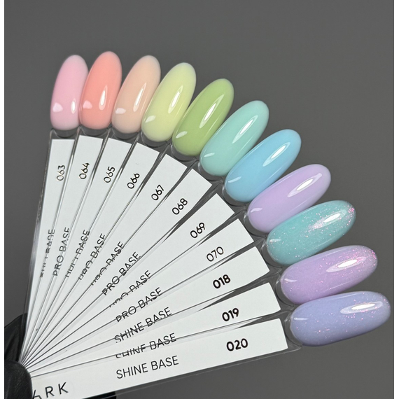 База для нігтів DARK PRO base №63, ніжно-рожева, 15 мл, зображення 2