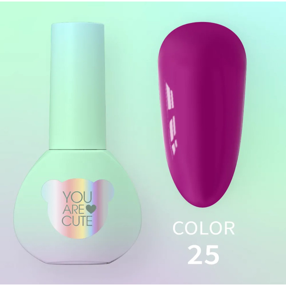 Гель-лак для ногтей YouAreCute Color №025, 5 мл