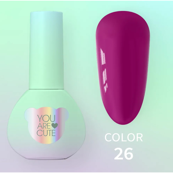Гель-лак для ногтей YouAreCute Color №026, 5 мл