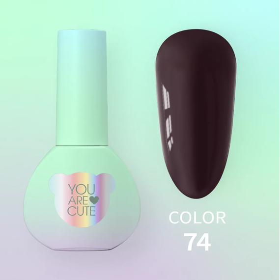 Гель-лак для ногтей YouAreCute Color №074, 5 мл