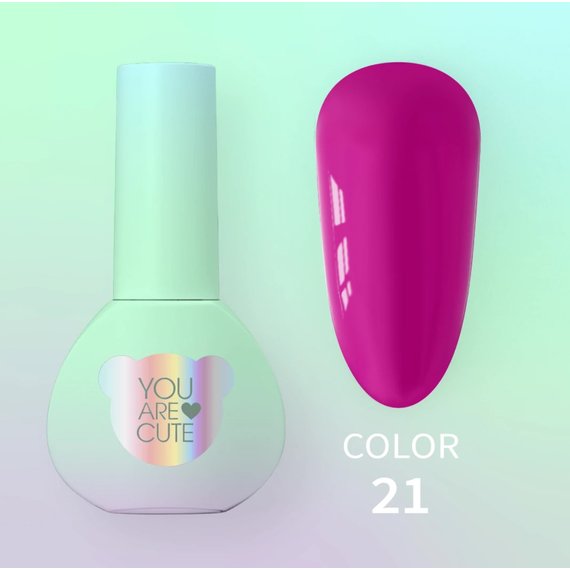 Гель-лак для ногтей YouAreCute Color №021, 5 мл