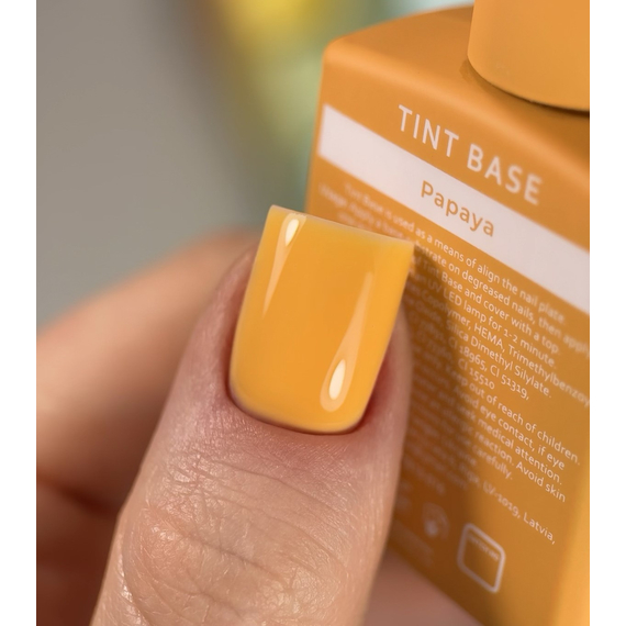 Оттеночная база HEYLOVE Tint base PAPAYA оранжевая, 15 мл, изображение 4