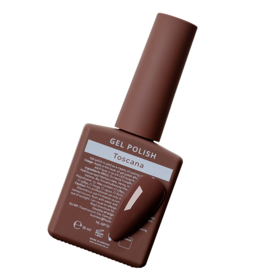 Гель-лак HEYLOVE Gel Polish Toscana молочный шоколад, 15 мл, изображение 3