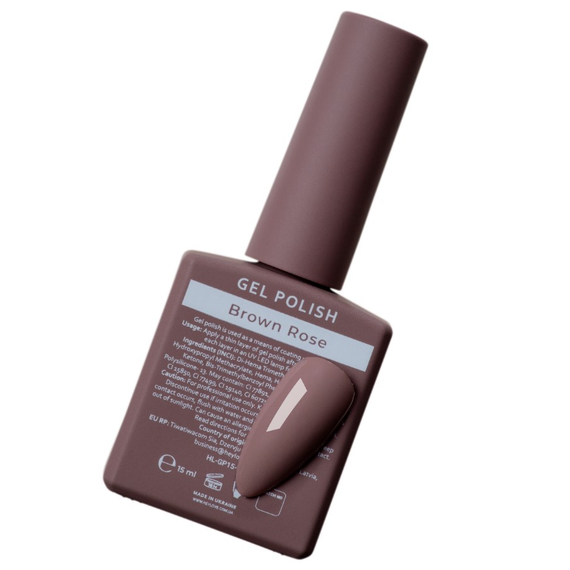 HEYLOVE Gel Polish Brown Rose, 15 ml, 3 image
