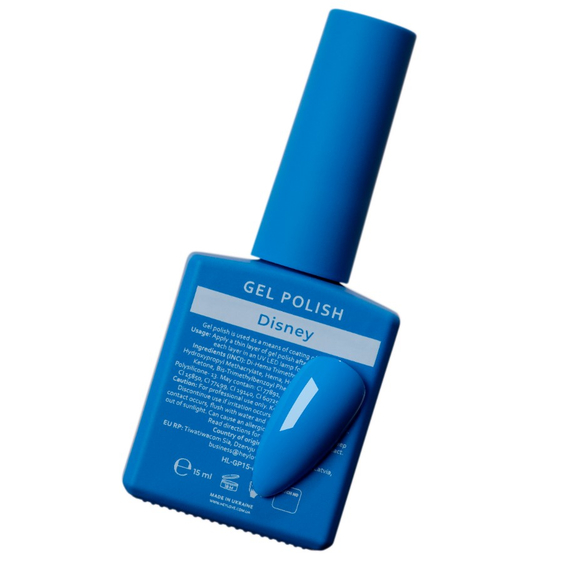 Гель-лак HEYLOVE Gel Polish Disney голубой, 15 мл, изображение 3
