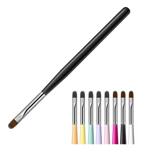 Пензель для гелю № 8 овал