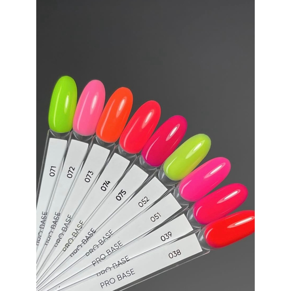 База для ногтей DARK PRO base №75, малиновый, 15 мл, изображение 2
