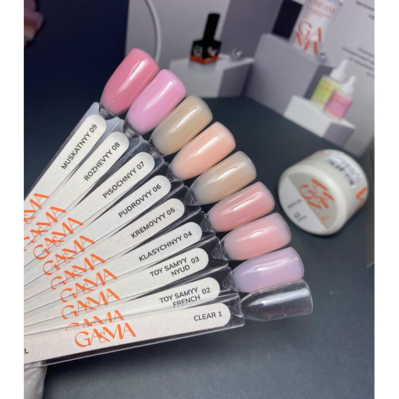 GaMa Simple gel No. 09, nutmeg, 30 ml, 2 image