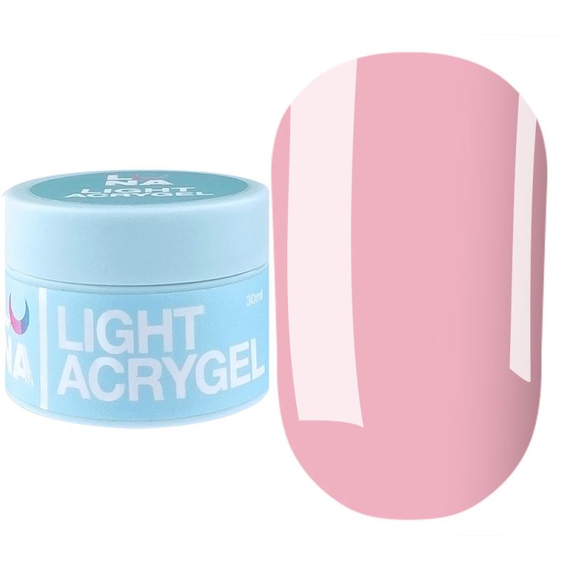Акрил-гель Luna Light Acrygel №7 жидкий, бежевый, 30 мл, Цвет: Бежевый