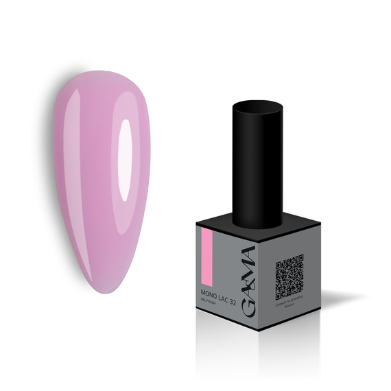 Гель-лак однофазний GaMa Mono Lac №032, 6 мл