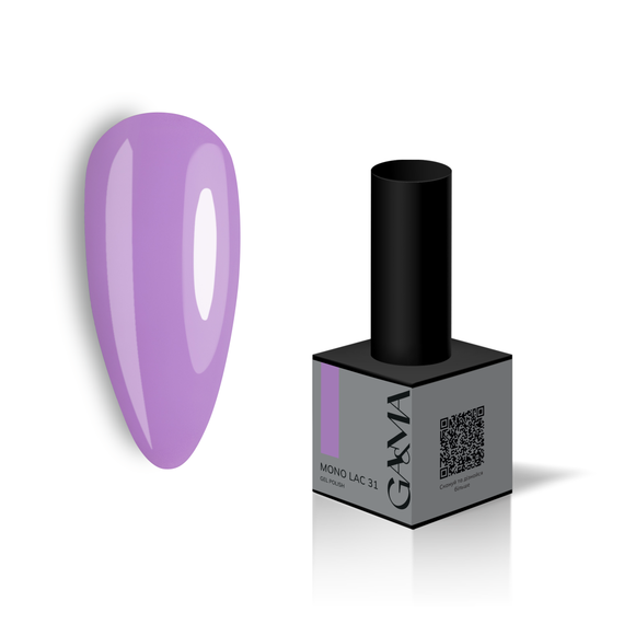 GaMa Mono Lac single-phase gel polish No. 031, 6 ml