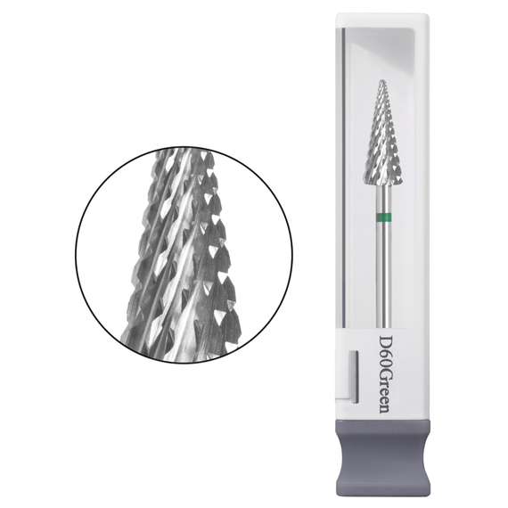 Насадка фреза для випилювання GAMA Carbide max D60 Green, гостра кукурудза зелена