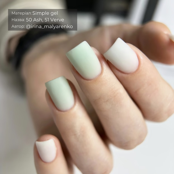 Гель GaMa Simple gel №51 Verve, хаки, 15 мл, изображение 3