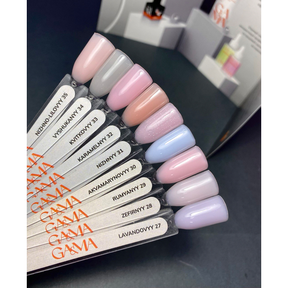 Гель GaMa Simple gel №28, зефірний, 15 мл, Колір: Рожевий, зображення 2