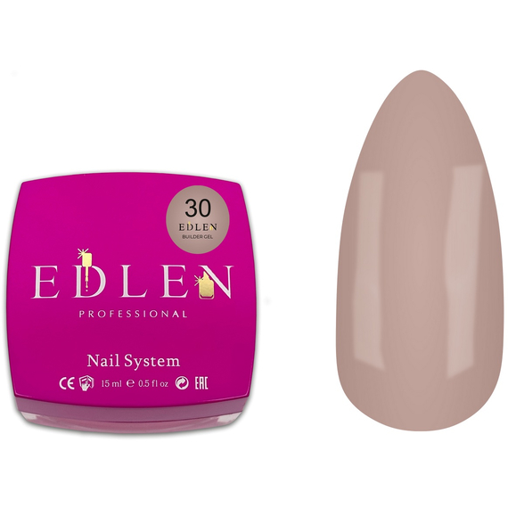 Гель Edlen Builder Office Gel №30, 15 мл