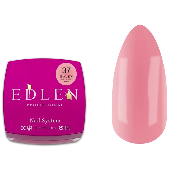 Гель Edlen Builder Gel Butterfly №37, 30 мл