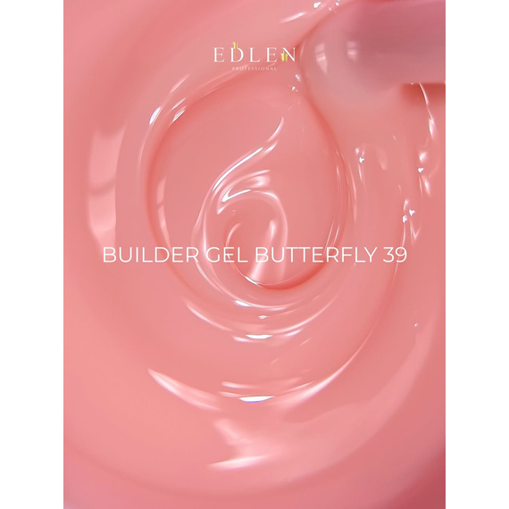 Гель Edlen Builder Gel Butterfly №39, 30 мл, изображение 4