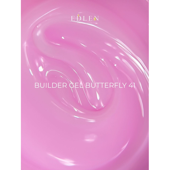 Гель Edlen Builder Gel Butterfly №41, 30 мл, изображение 4