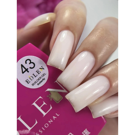 Гель Edlen Builder Gel Butterfly №43, 30 мл, изображение 2
