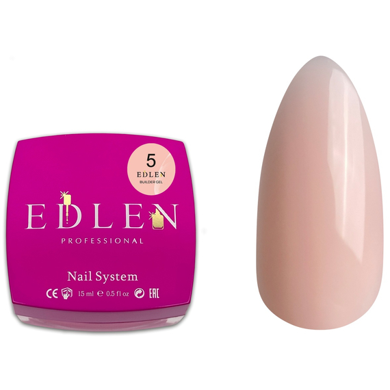 Гель Edlen Builder Gel №05, 15 мл