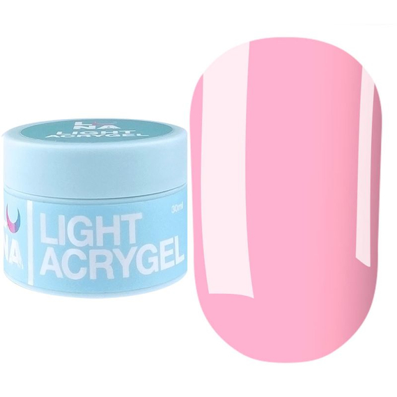 Акрил-гель Luna Light Acrygel №6 жидкий, бежевый, 30 мл, Цвет: Бежевый