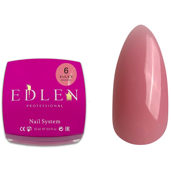 Гель Edlen Builder Gel №06, 15 мл