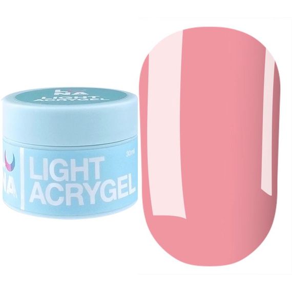 Акрил-гель Luna Light Acrygel №8 жидкий, персиковый, 30 мл, Цвет: Персиковый