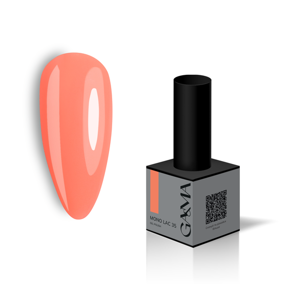 GaMa Mono Lac single-phase gel polish No. 035, 6 ml