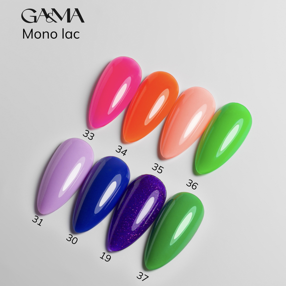 GaMa Mono Lac single-phase gel polish No. 035, 6 ml, 3 image