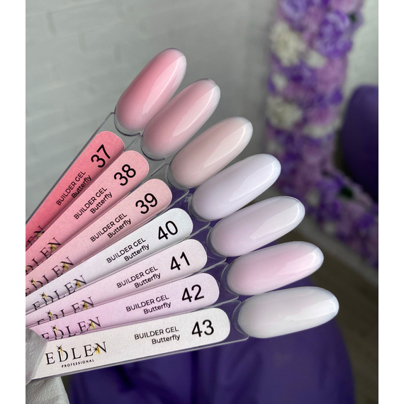 Гель Edlen Builder Gel Butterfly №38, 30 мл, зображення 3
