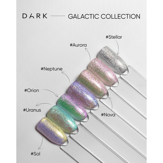 Гель-краска Dark Neptune gel paint, 5 мл, изображение 2