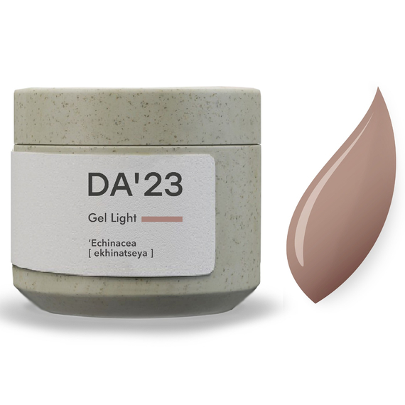Гель для ногтей DA_23 Light Gel Echinacea, эхинацея, 15 мл