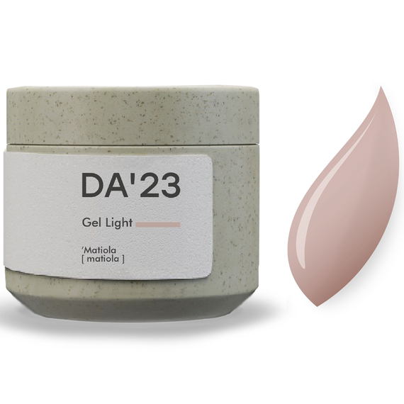 Гель для ногтей DA_23 Light Gel Matiola, матиола, 15 мл