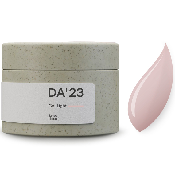 Гель для нігтів DA_23 Light Gel Lotus, лотос, 15 мл