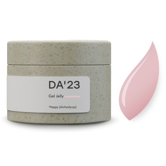 Гель желе для нігтів DA_23 Happy, щасливий, 30 мл