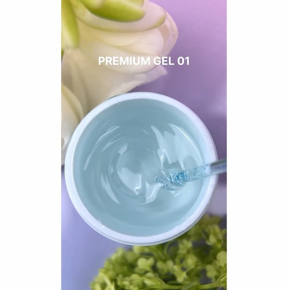 Гель Luna Gel Premium №1 прозрачный, 50 мл, изображение 2