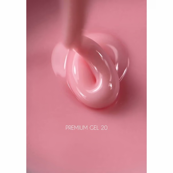 Гель Luna Gel Premium №20 ніжний персиковий, 50 мл, зображення 3
