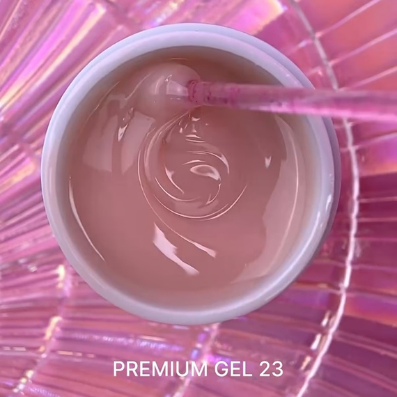 Гель Luna Gel Premium №23 кремовий, 15 мл, зображення 3