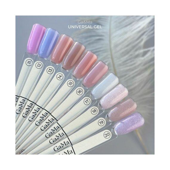 Гель універсальний GaMa Universal gel рідкий №15, натуральний, 30 мл, зображення 2