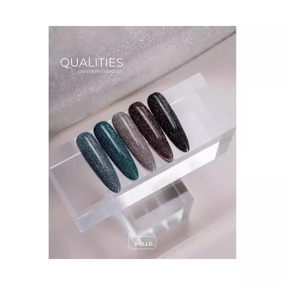 Гель-лак светоотражающий HEYLOVE Gel Polish Playfull зеленый, 15 мл, изображение 3