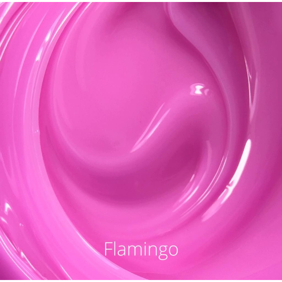 Гель для нігтів Touch Builder gel Flamingo, насичено рожевий, 30 мл