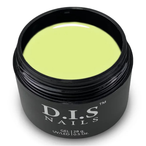 Гель DIS Hard Cover Light Yellow лимонный, 28 мл