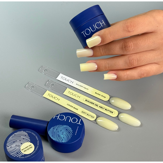 Nail gel Touch Builder Liquid Gel Butter Drop, 15 ml