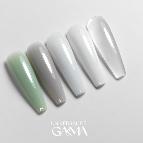 Universal gel GaMa Universal gel liquid No. 38 Relax, mint-milk, 30 ml, Color: Minty, Volume: 30 ml, 2 image