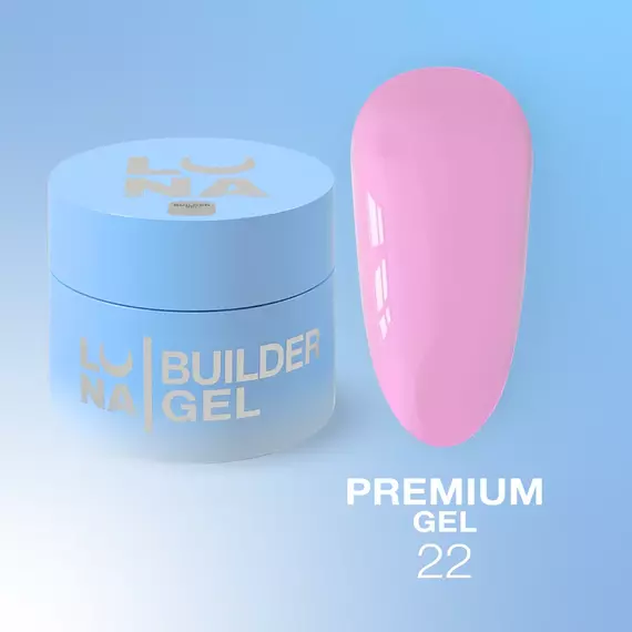Gel Luna Gel Premium No. 22 pink, 30 ml, Color: Pink