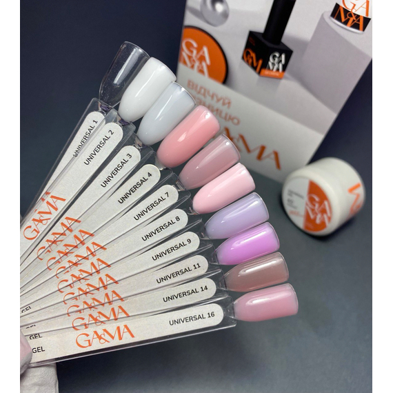 Гель универсальный GaMa Universal gel жидкий №09, лавандовый, 15 мл, Цвет: Лавандовый, Обьем: 15 мл, изображение 2