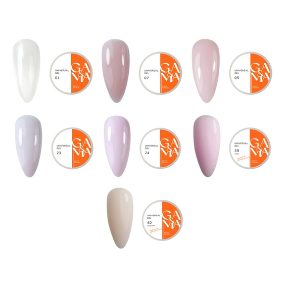 Гель универсальный GaMa Universal gel жидкий №05, нежно розовый, 50 мл, изображение 2