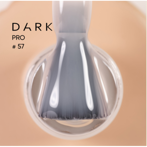 База для ногтей DARK PRO base №57, полупрозрачный айвори, 15 мл